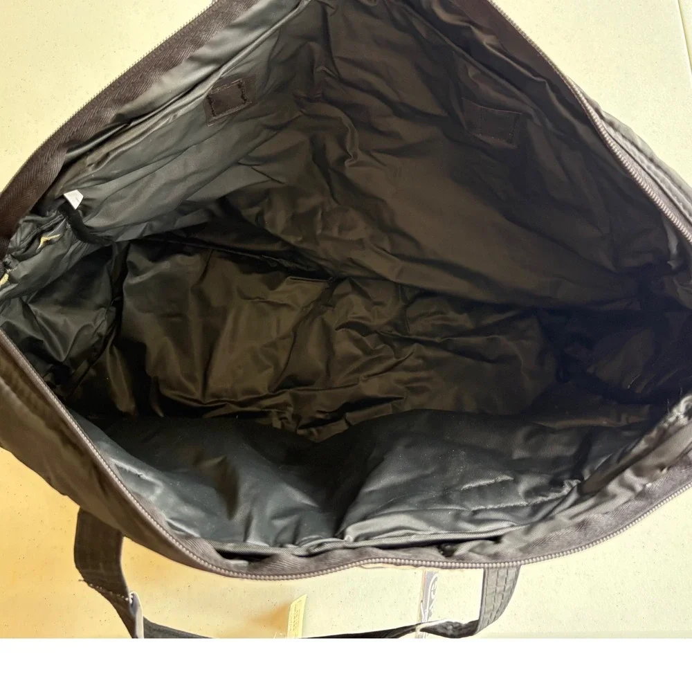 Jetbag Sports Vintage Black Nylon Duffel Bag NWT vintage 90s Weekender